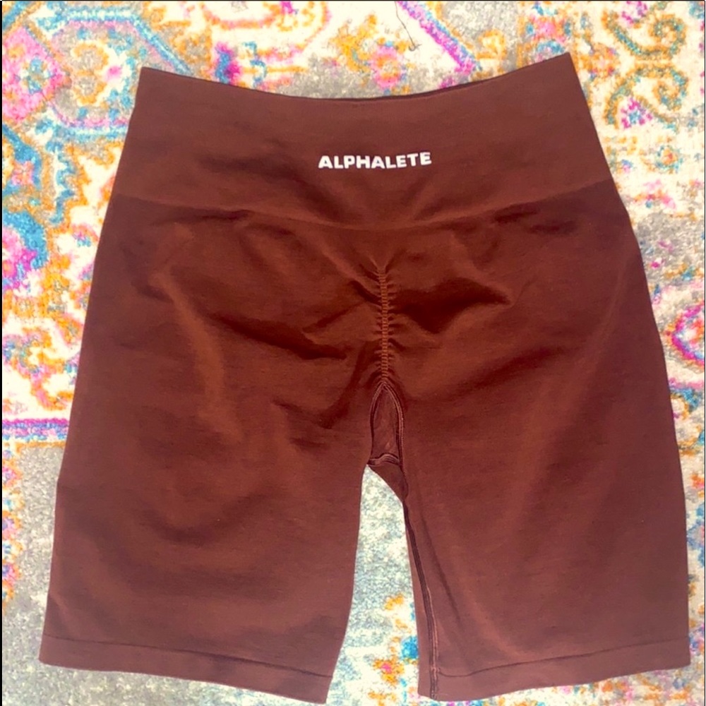 Alphalete amplify biker short